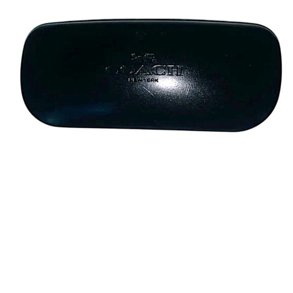 Coach New York Sunglasses Case, Black, Snap Closure, Hard Case - Picture 1 of 2